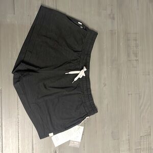 Vuori soft black shorts (size L) NWT.